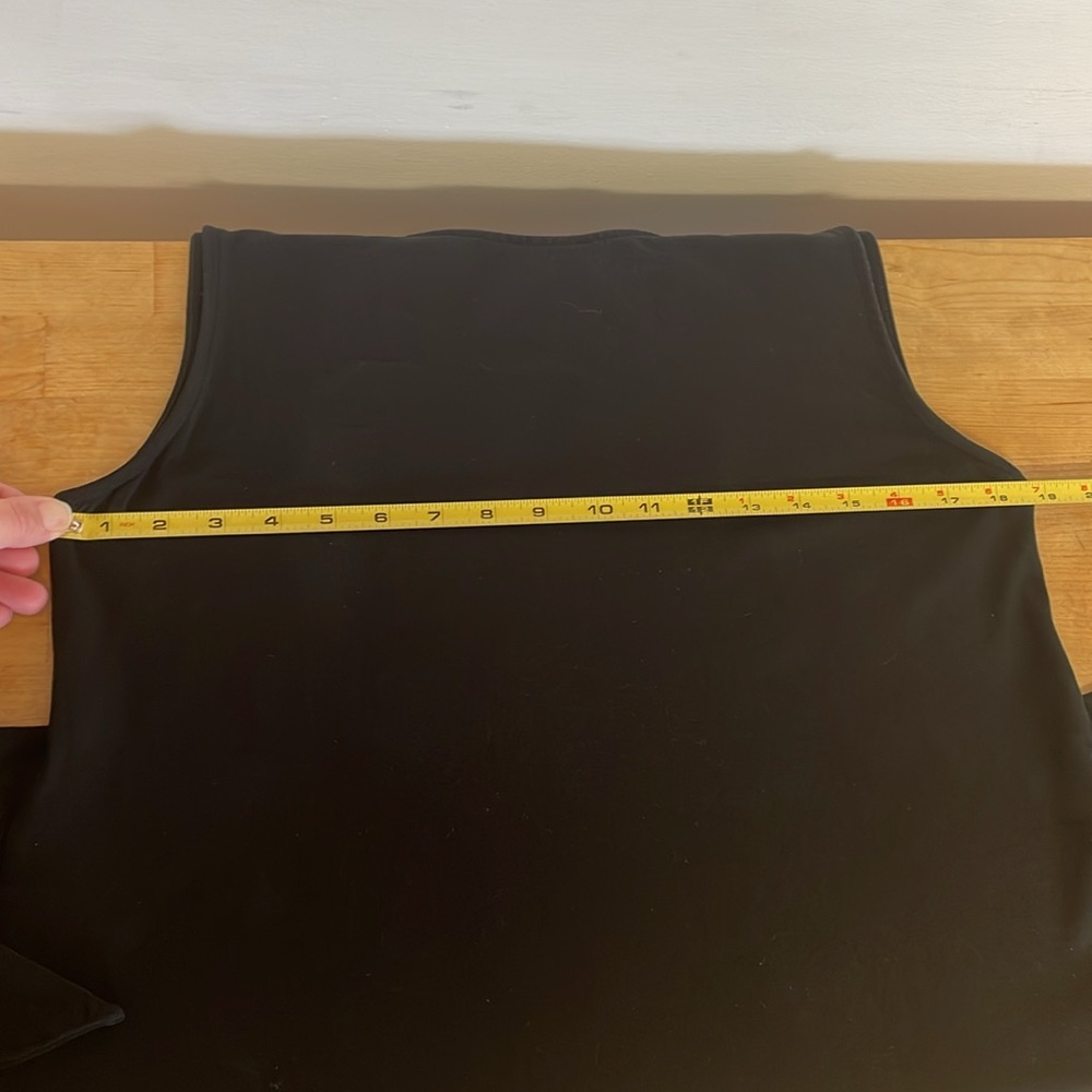Eileen Fisher Stretch Jersey Knit Tie-Front Sleeveless Dress women’s size S - Picture 11 of 14